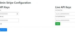 WPAdmin Stripe Payment Gateway WordPress Plugin